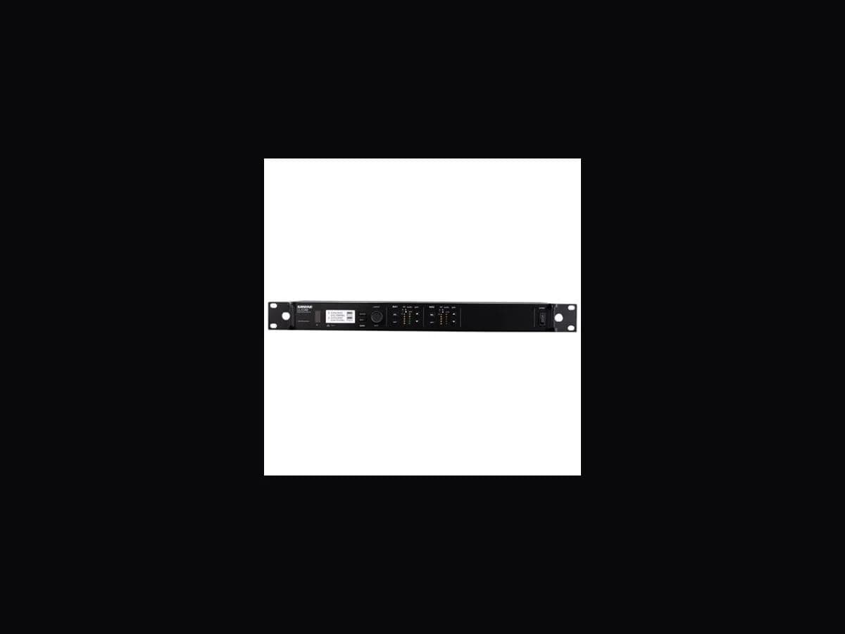 Location Récepteur double ULX-D rackable 1U Shure Toulouse Micros