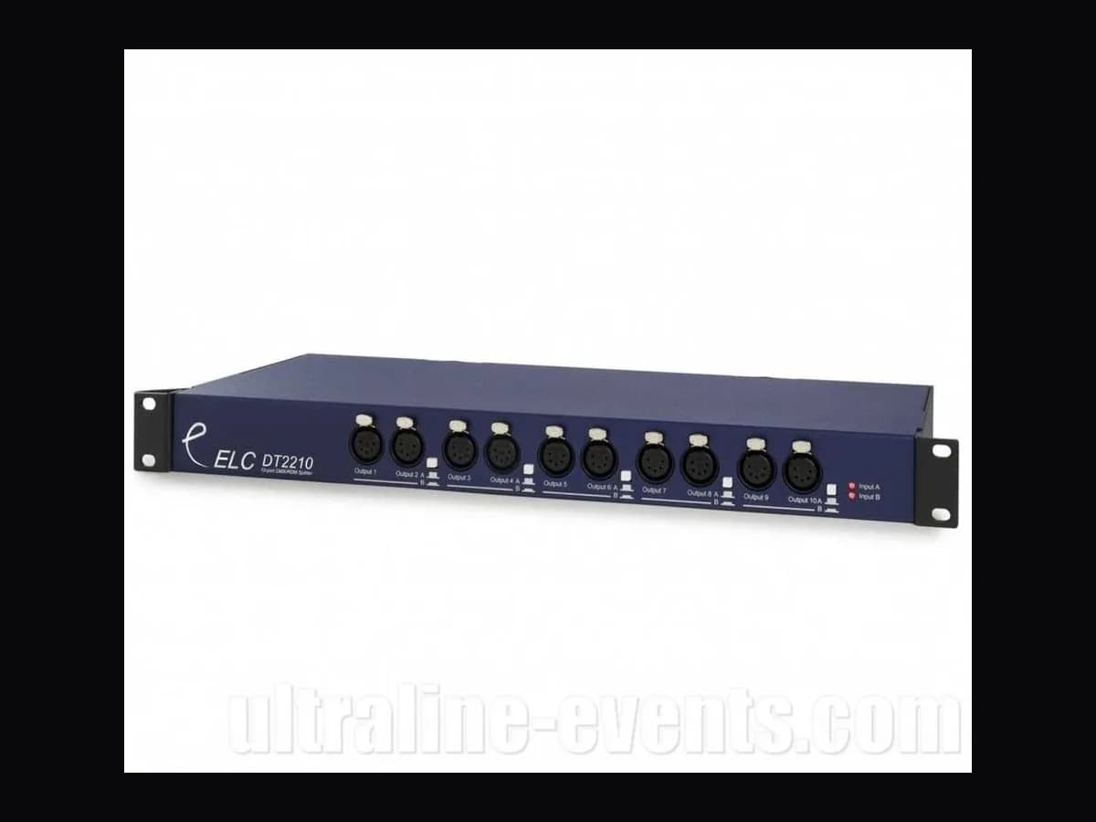 Location Splitter DMX ELC DT 2210 FI Toulouse Consoles et DMX
